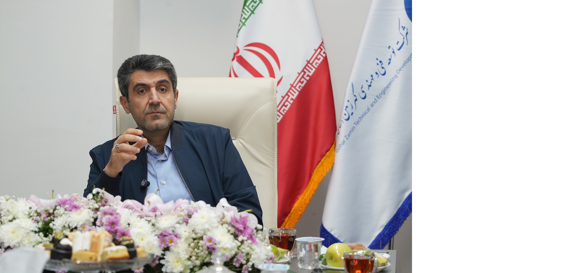 بازدید دکتر امرایی از شرکت توسعه فنی و مهندسی گهرزمین؛ تأکید بر توسعه فعالیت‌ها و تقویت جایگاه مجموعه به‌عنوان بازوی فنی و مهندسی گهرزمین